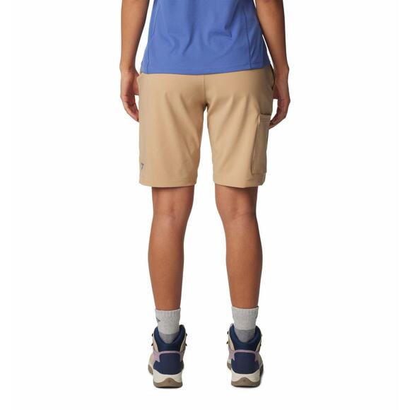 NWT COLUMBIA Titanium Women's Back Beauty Softshell Shorts Size 4 Canoe - Picture 3 of 10